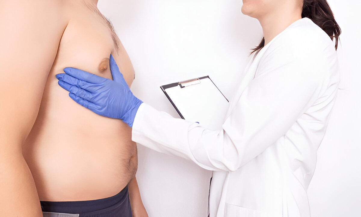 Right breast bigger than the Left in males